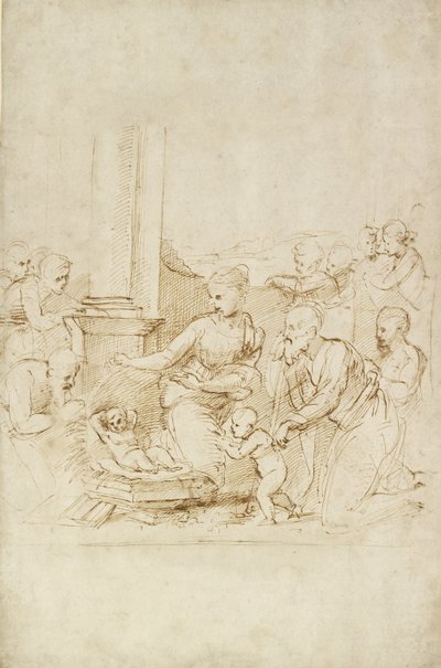 The Adoration of the Shepherds by Raffaello Sanzio Raphael